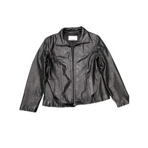 Wilson's Leather Maxima Black Jacket - Stylish &